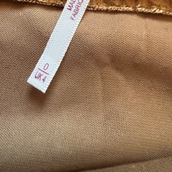 Free People Annalise Mini Skirt Velour BNWOT 0 - Picture 6 of 8